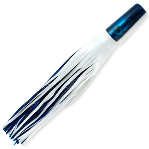 C&H Express Deep Runner Lure (White/Blue Skirt) - Click Image to Close