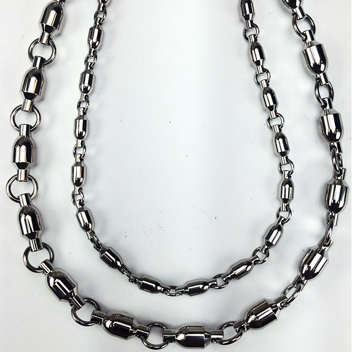 Guy Beard Designs Stainless Steel Swivel Necklaces and Bracelets - Click Image to Close